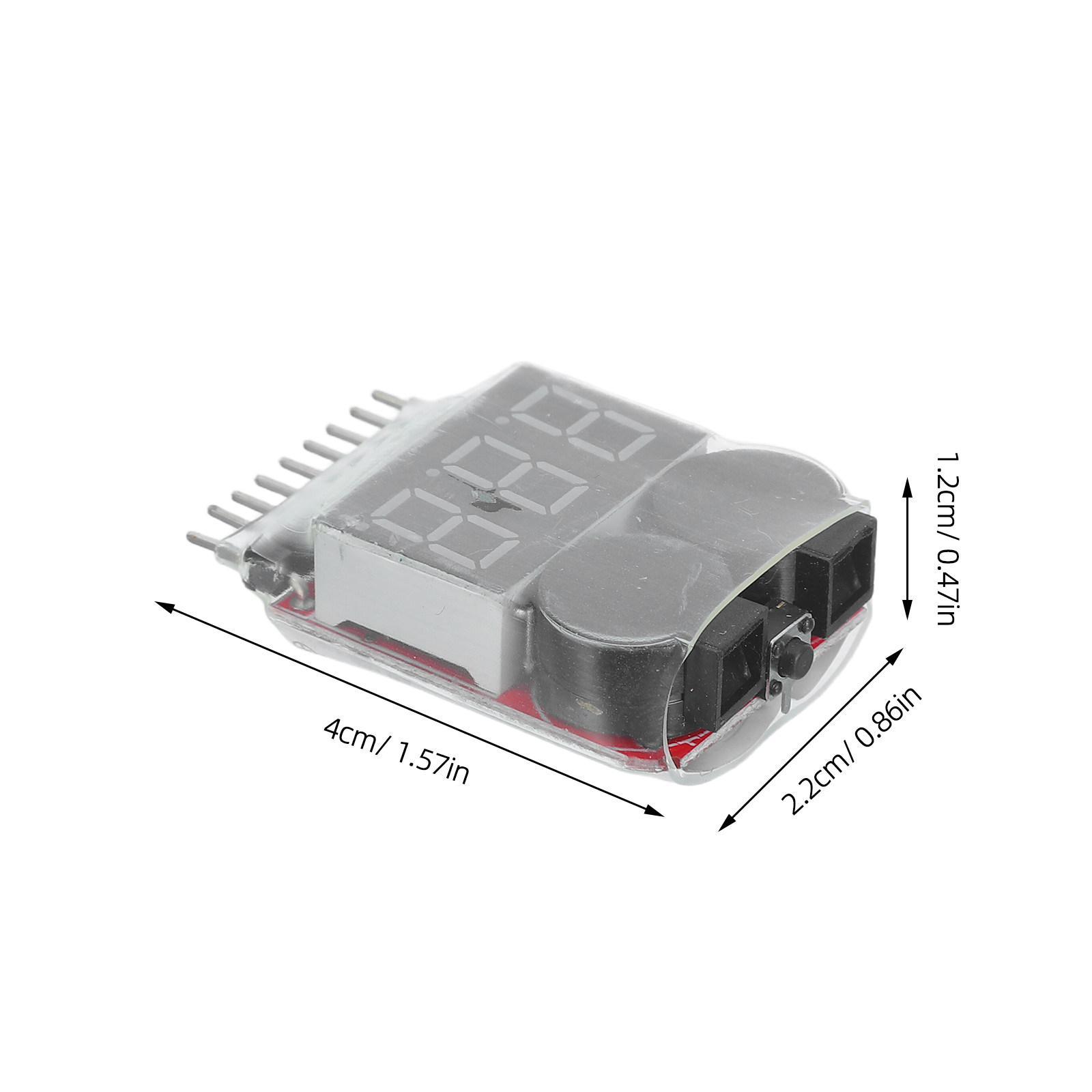 2Pcs Rc Battery Checker Lipo V - Drone Battery Voltage Checker review and price