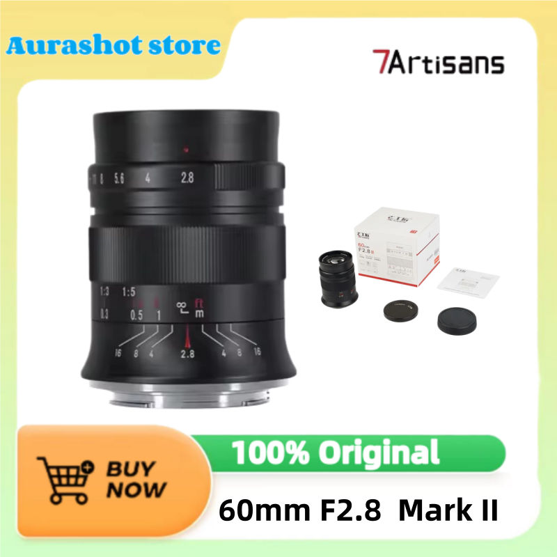 7artisans 60mm F2.8 Mark II AP - Canon Camera Eos M50 Mark Ii review and price