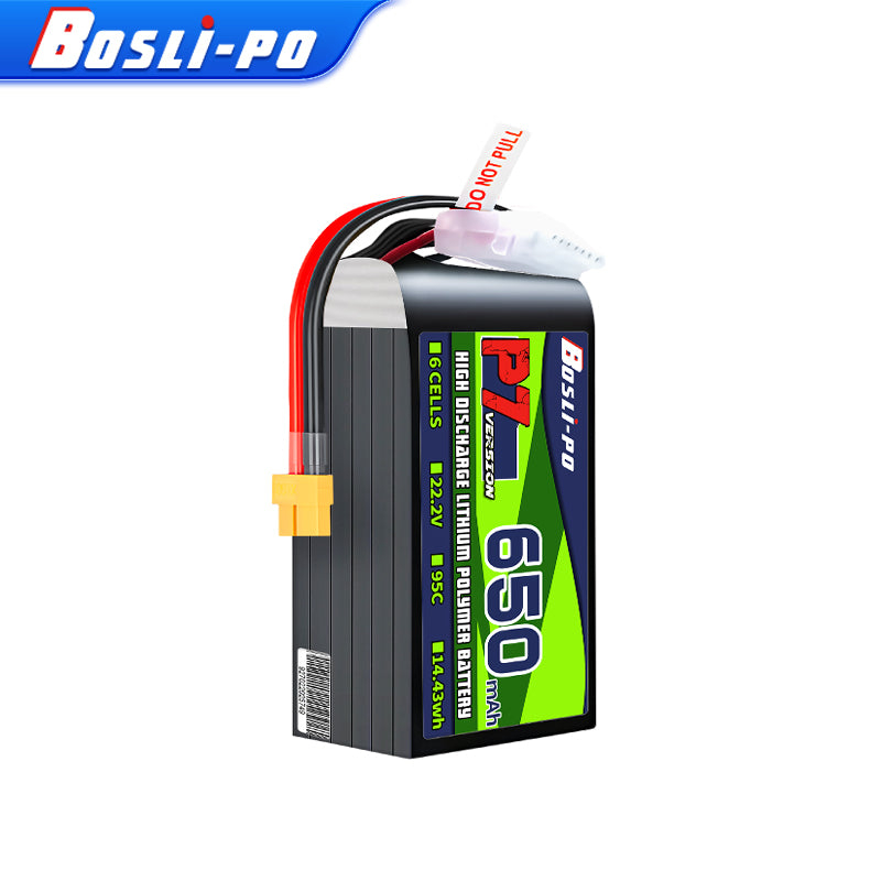 Boslipo P7 Version 650mAh 95C  - Drone Battery 4S review and price